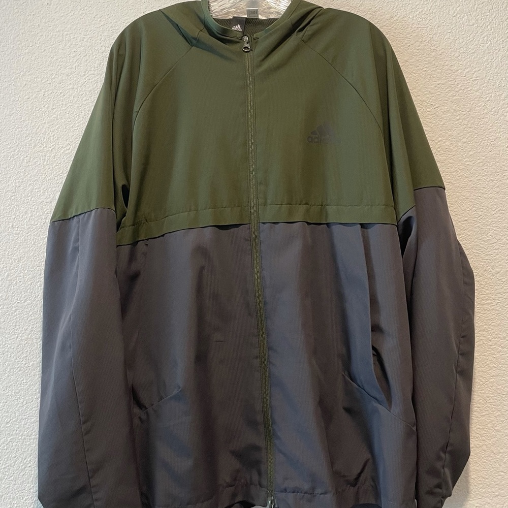 Adidas Green/Gray Pullover
